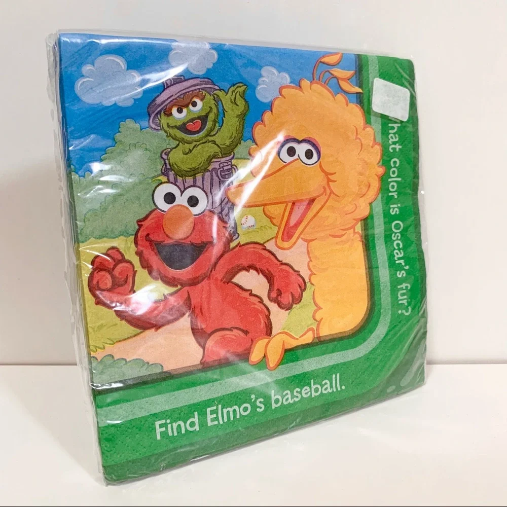 Vintage y2k Sesame Street  napkins